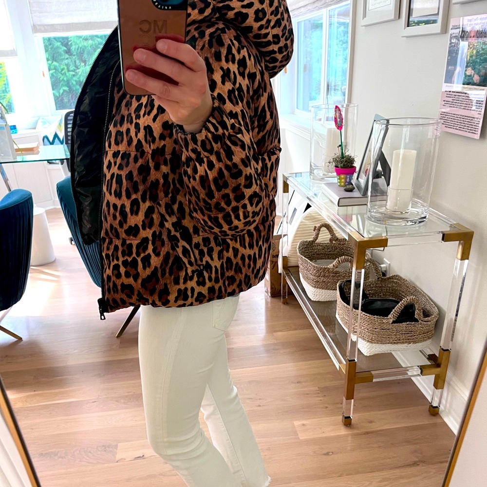 Alice and Olivia reversible puffer